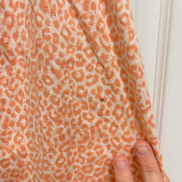 P.Jamas Orange Cheetah Pajama Set - Picture 7 of 14
